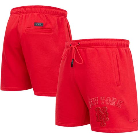 Men's Pro Standard New York Mets Triple Red Classic Shorts