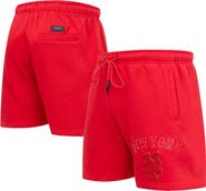 PRO STANDARD Men's Pro Standard New York Mets Triple Red Classic Shorts