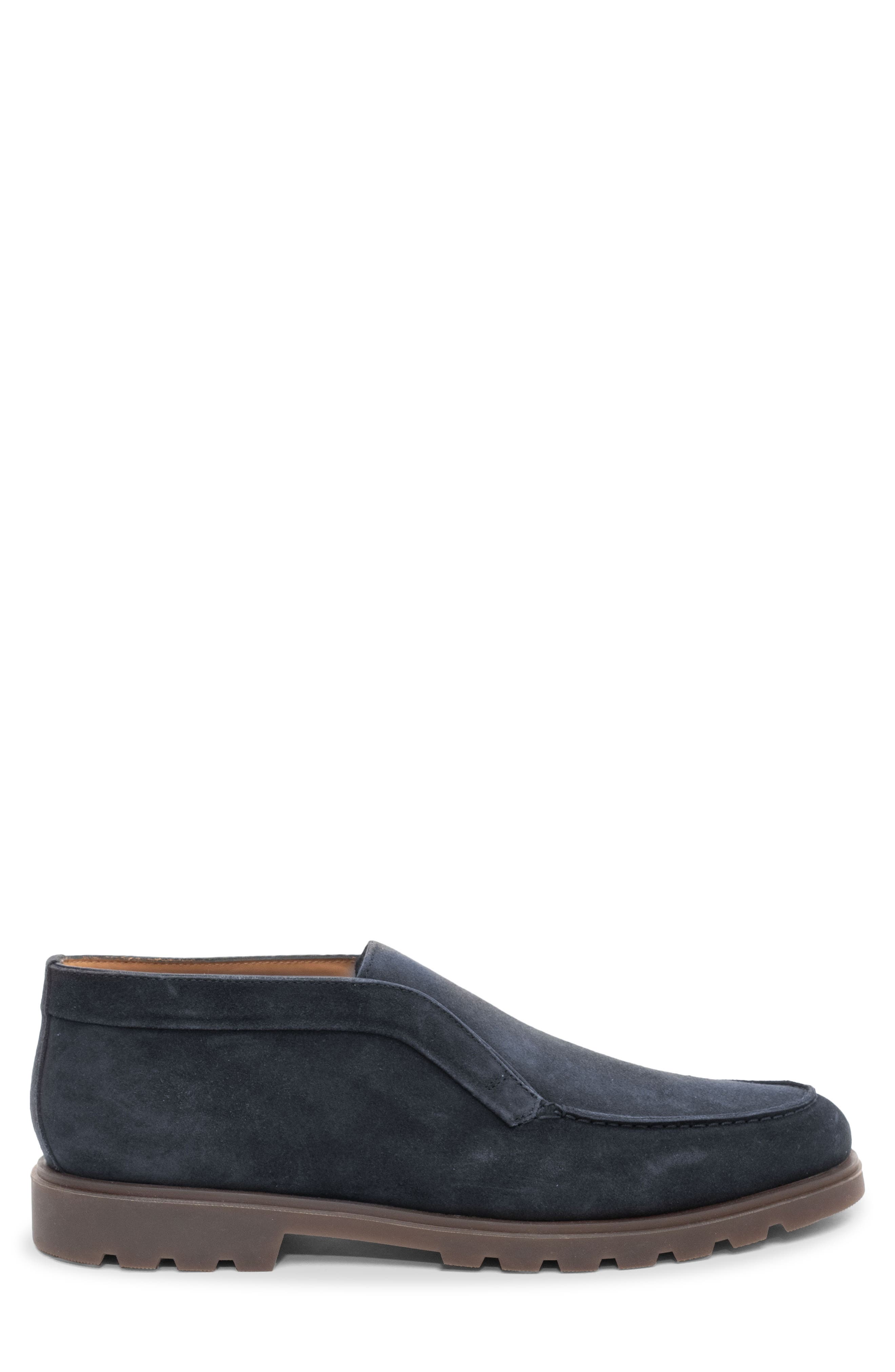 Darcy Suede Leather Desert Boot, Alternate, color, NAVY