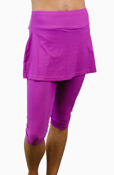 Skirted Swim Capris