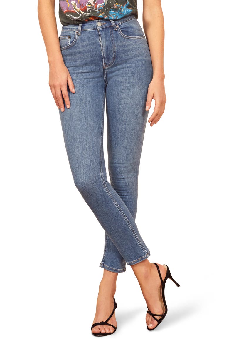 High & Skinny Jeans, Main, color, DARWIN