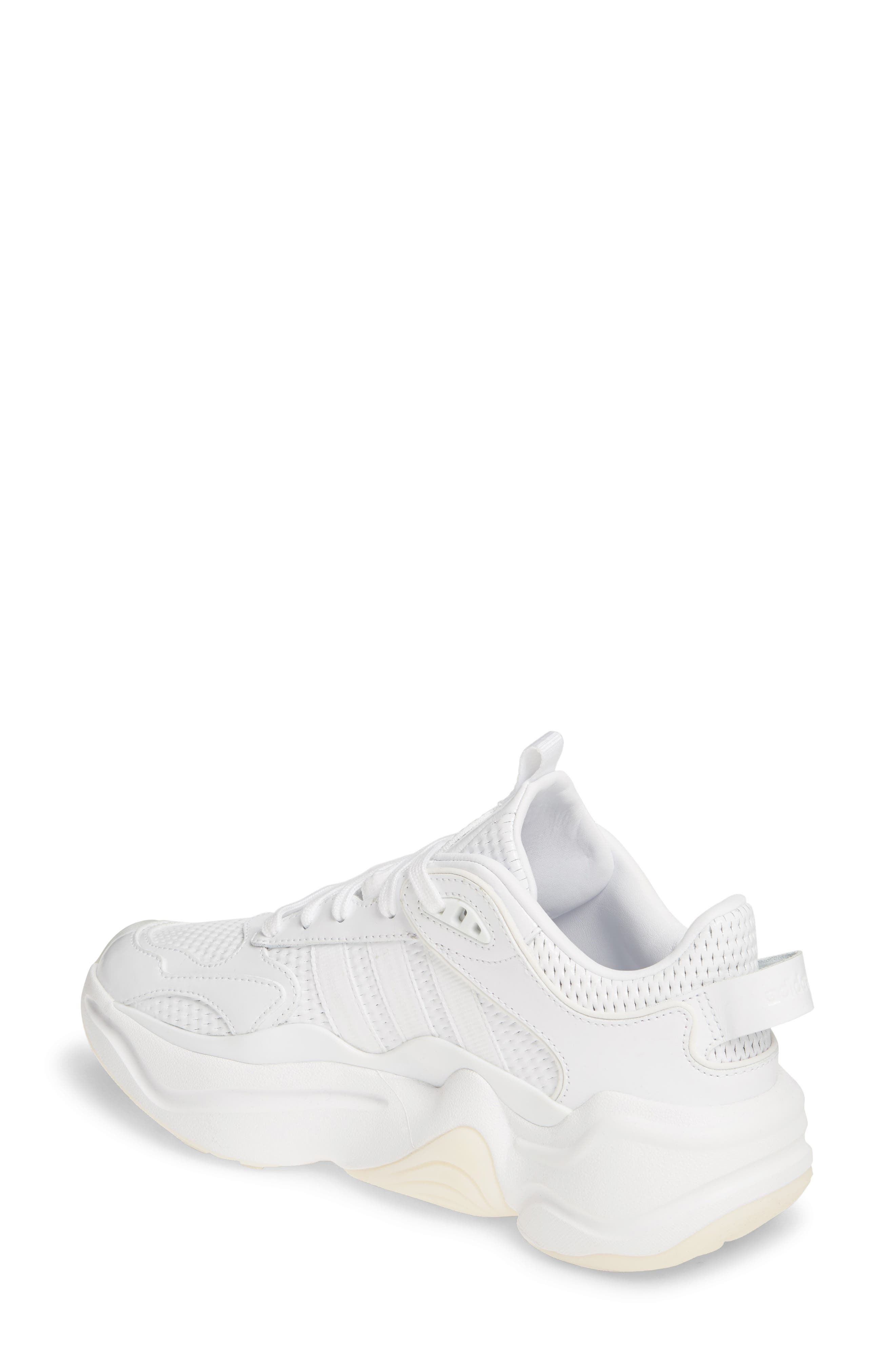 Tephra Runner Sneaker, Alternate, color, WHITE/ WHITE/ CORE BLACK