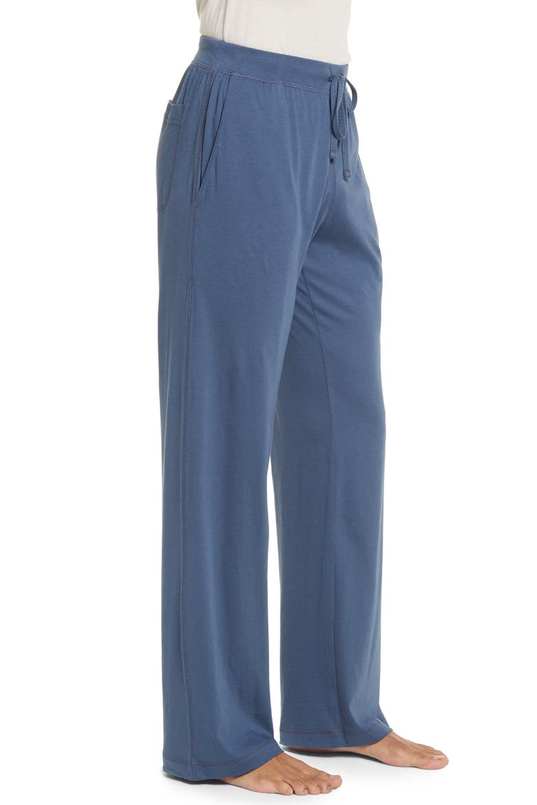 Peruvian Pima Lightweight Cotton Lounge Pants, Alternate, color, DENIM