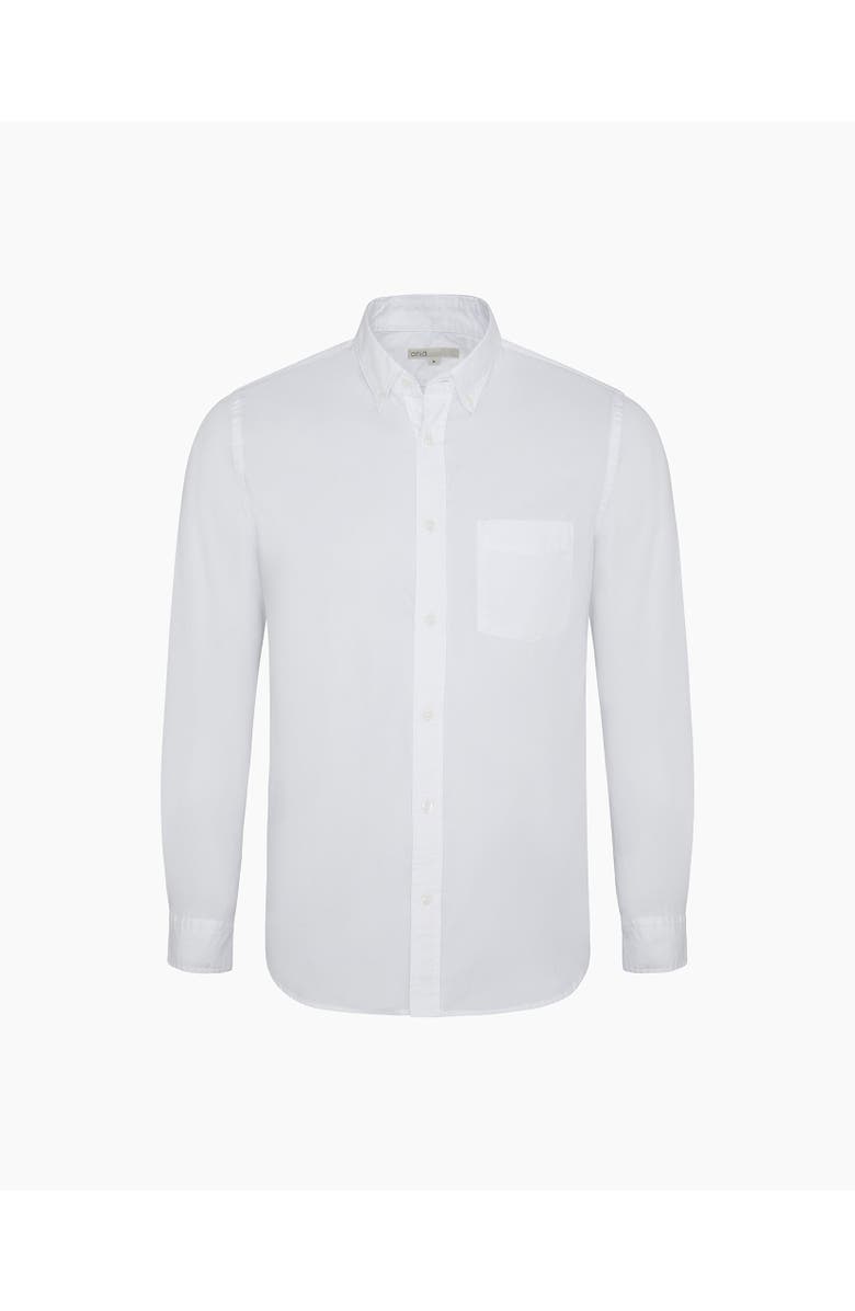 Onia Oxford Long Sleeve Button Down, Alternate, color, White