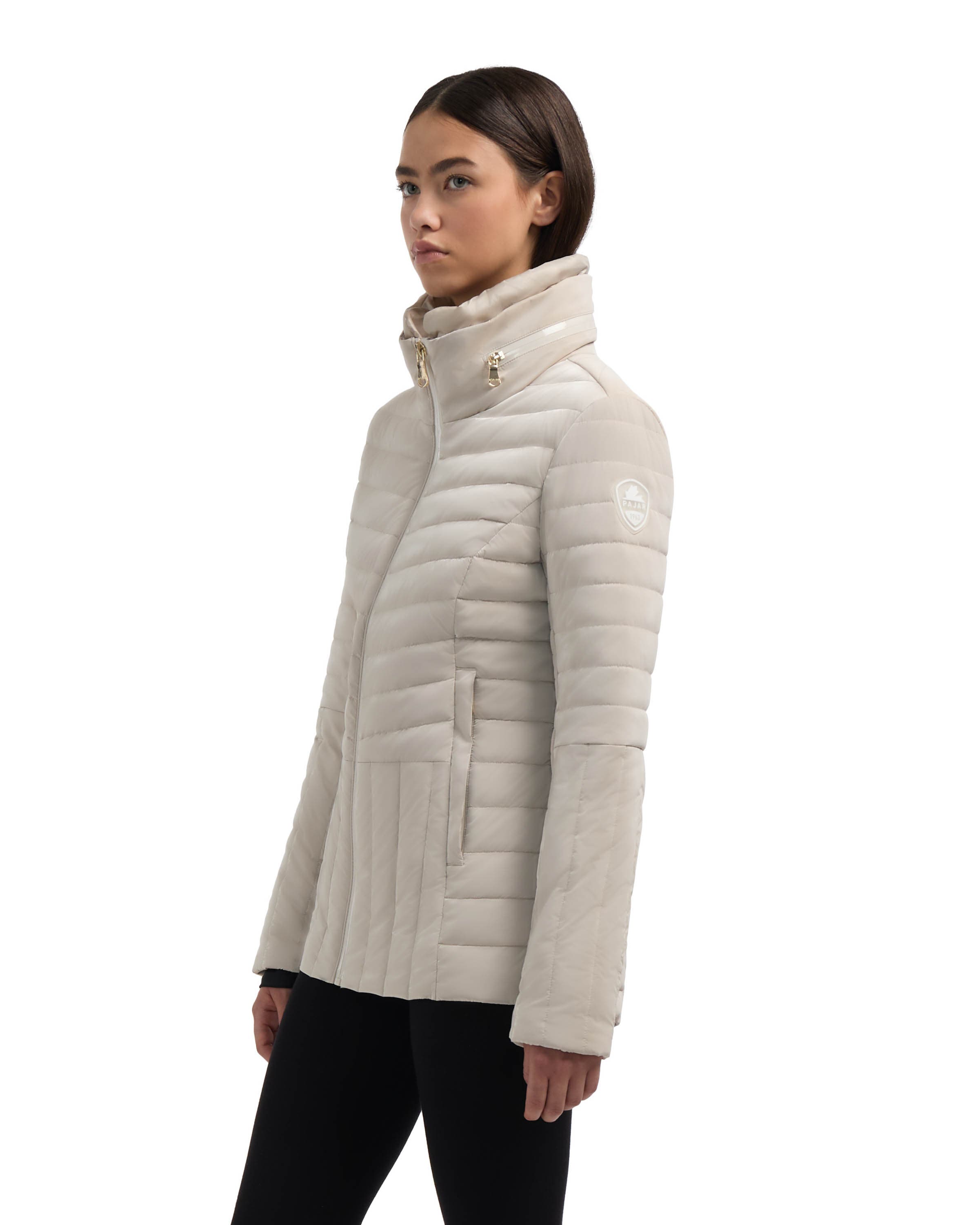 Aludra Channel Quilted Lightweight Puffer - image 4