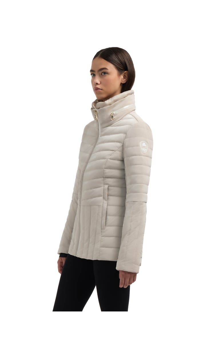 Pajar Aludra Channel Quilted Lightweight Puffer, Alternate, color, Champagne