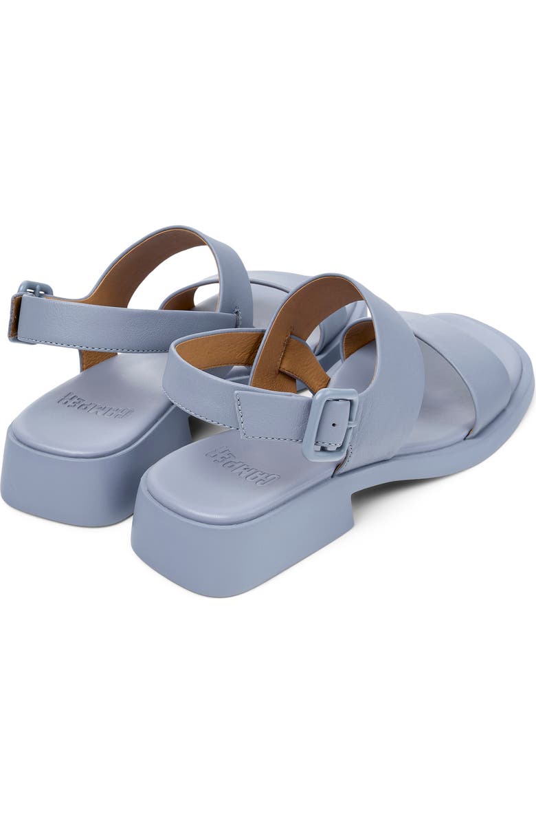Camper Dana 2-Strap Sandal, Alternate, color, Light Pastel Blue