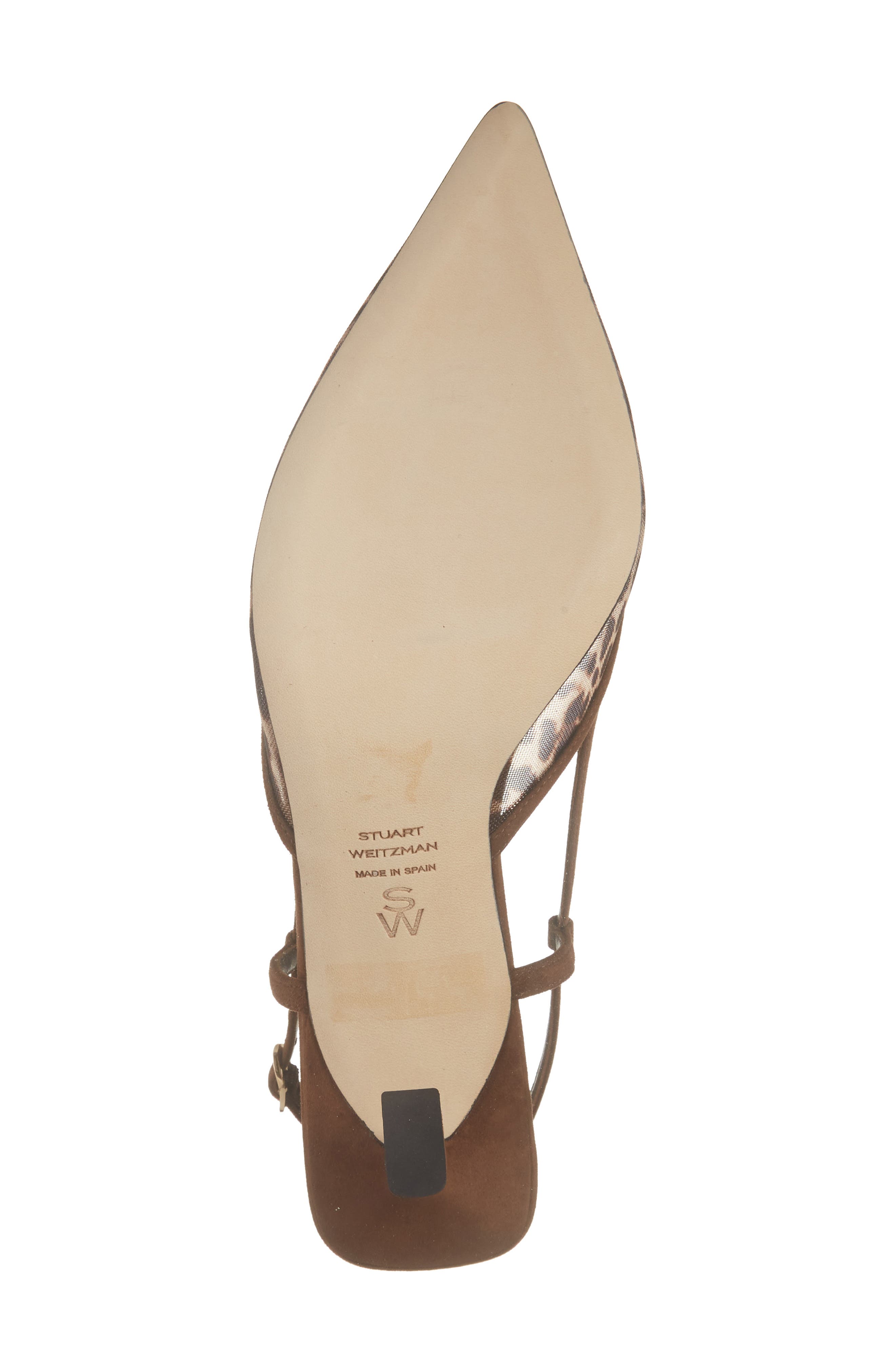 Stuart Weitzman Vinnie Kitten Heel Pump, Alternate, color, Brown