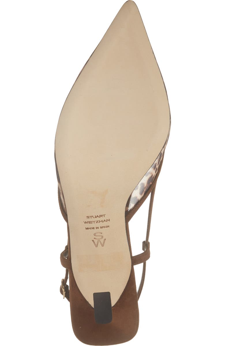 Stuart Weitzman Vinnie Kitten Heel Pump, Alternate, color, Brown