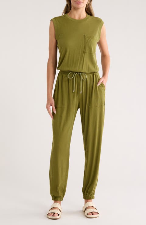 Cotton Tank Jumpsuit