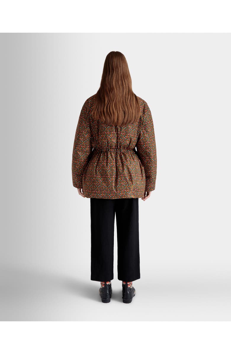 Bally Winter Capsule Puffer Jacket With Alpine Flowers, Alternate, color, Multi