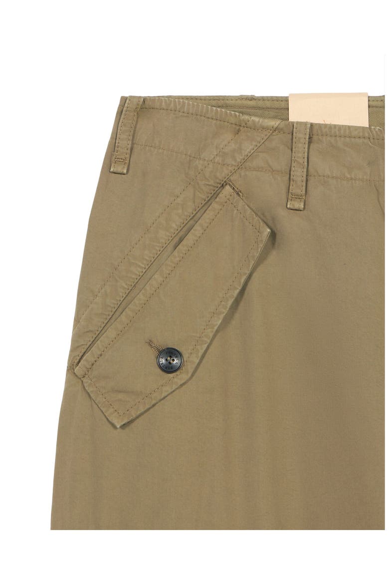 Jesla Cargo Canvas Parachute Trousers, Alternate, color, SAGE