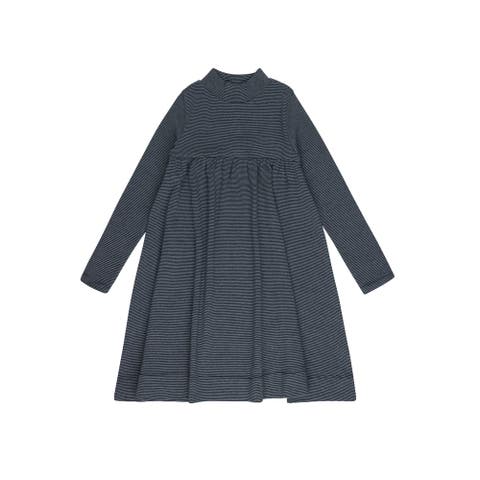 French Terry Autumn Kids Collection - Dress (Toddler, Little Kid & Big Kid)