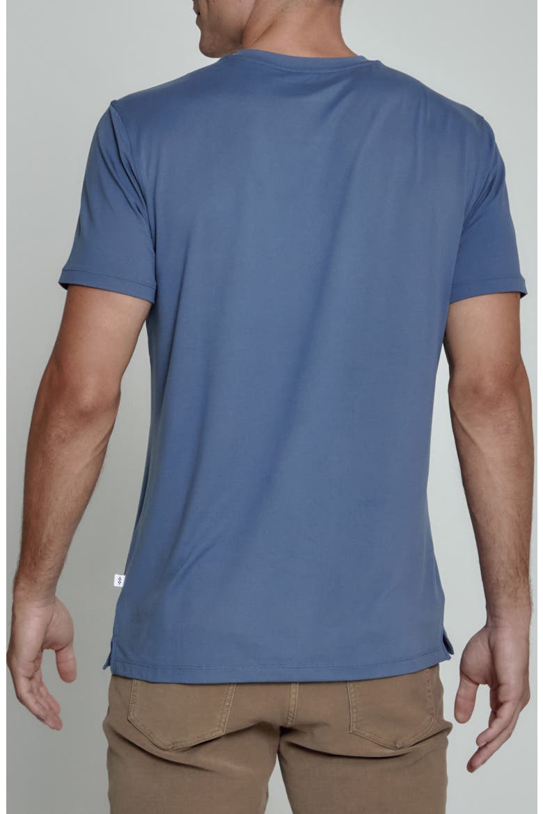 Core Crewneck T-Shirt, Alternate, color, BLUE INDIGO