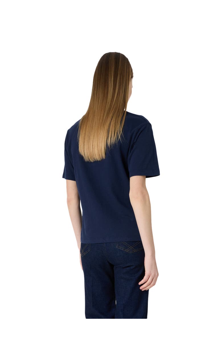 GERARD DAREL Melly Retro Logo T-Shirt, Alternate, color, Navy Blue