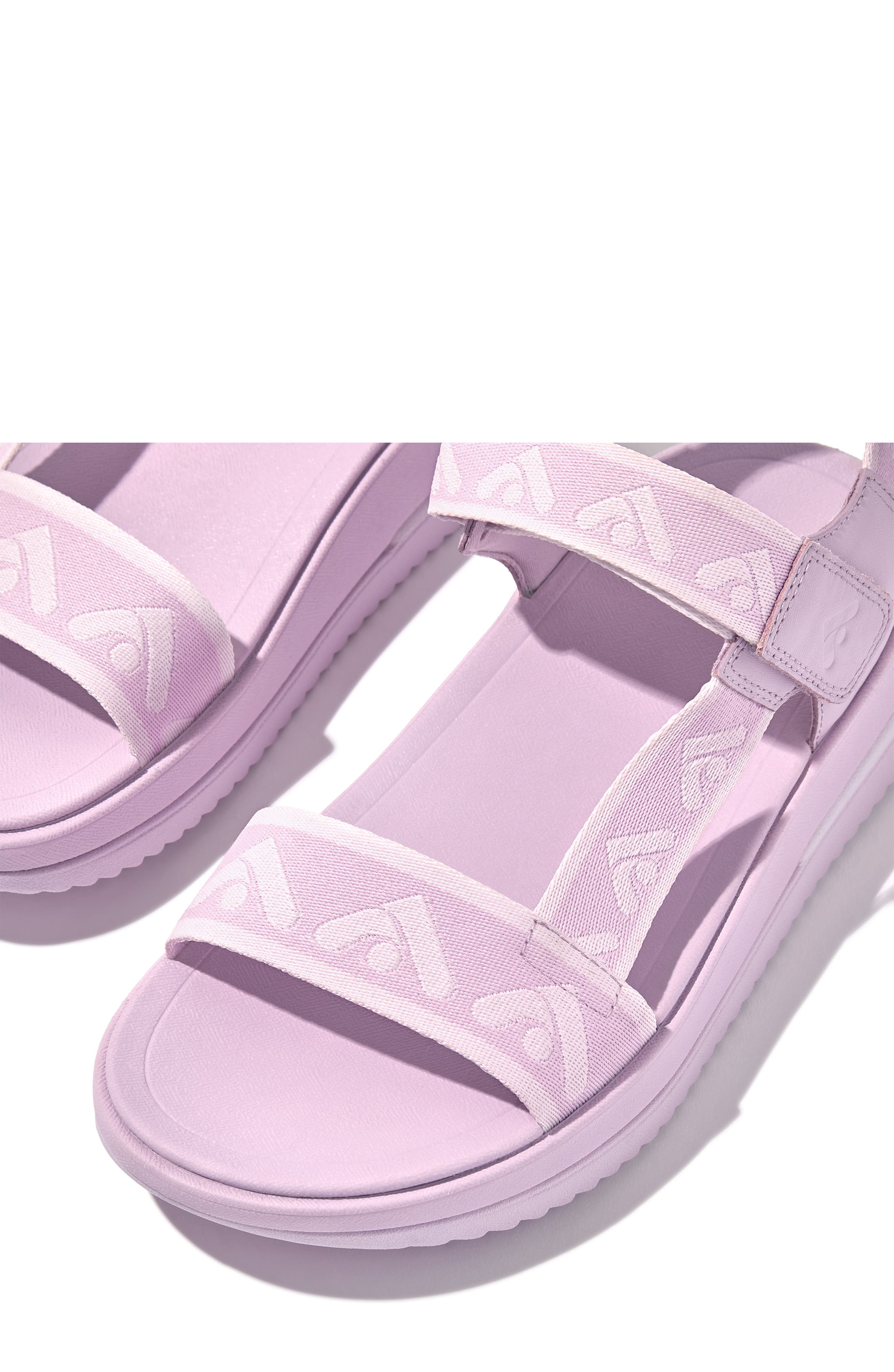FitFlop Surff Webbing Platform Sandal, Alternate, color, 
