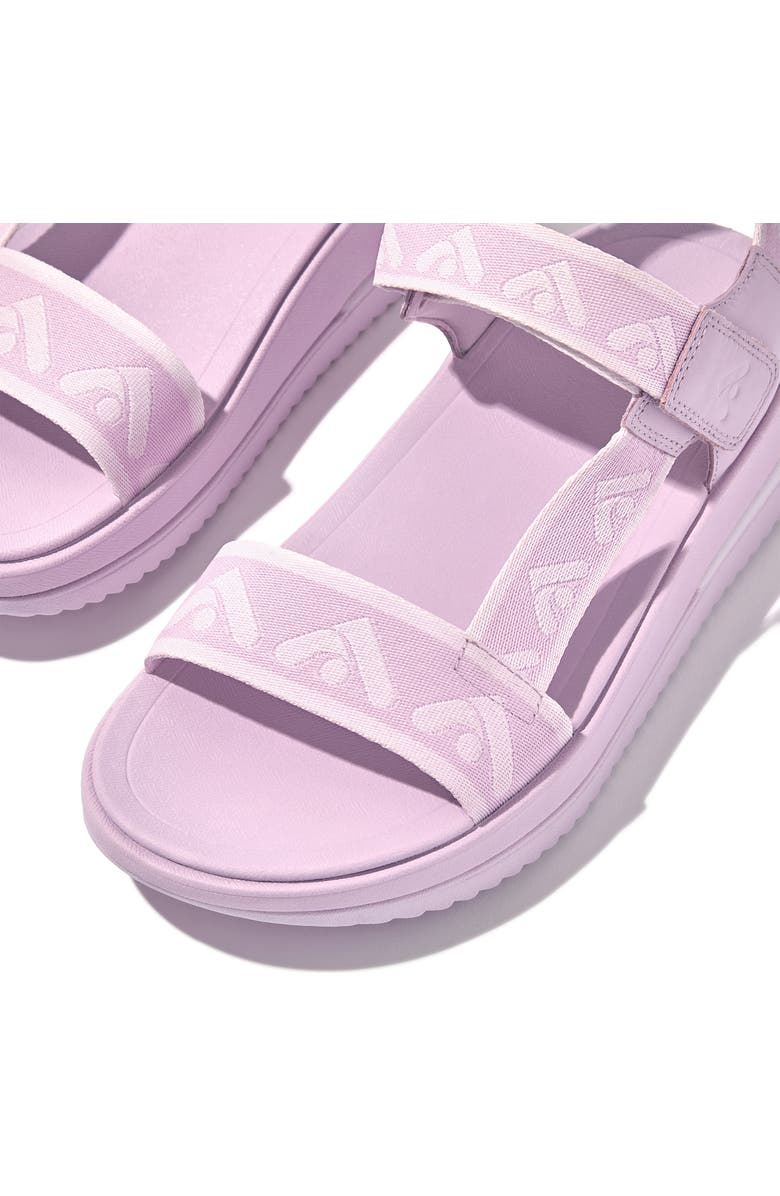 FitFlop Surff Webbing Platform Sandal, Alternate, color,