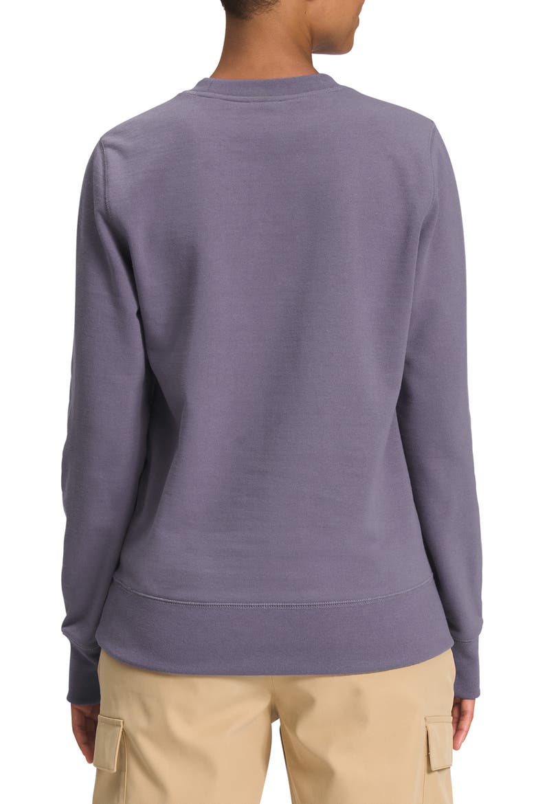 Heritage Patch Crewneck Sweatshirt, Alternate, color, LUNAR SLATE