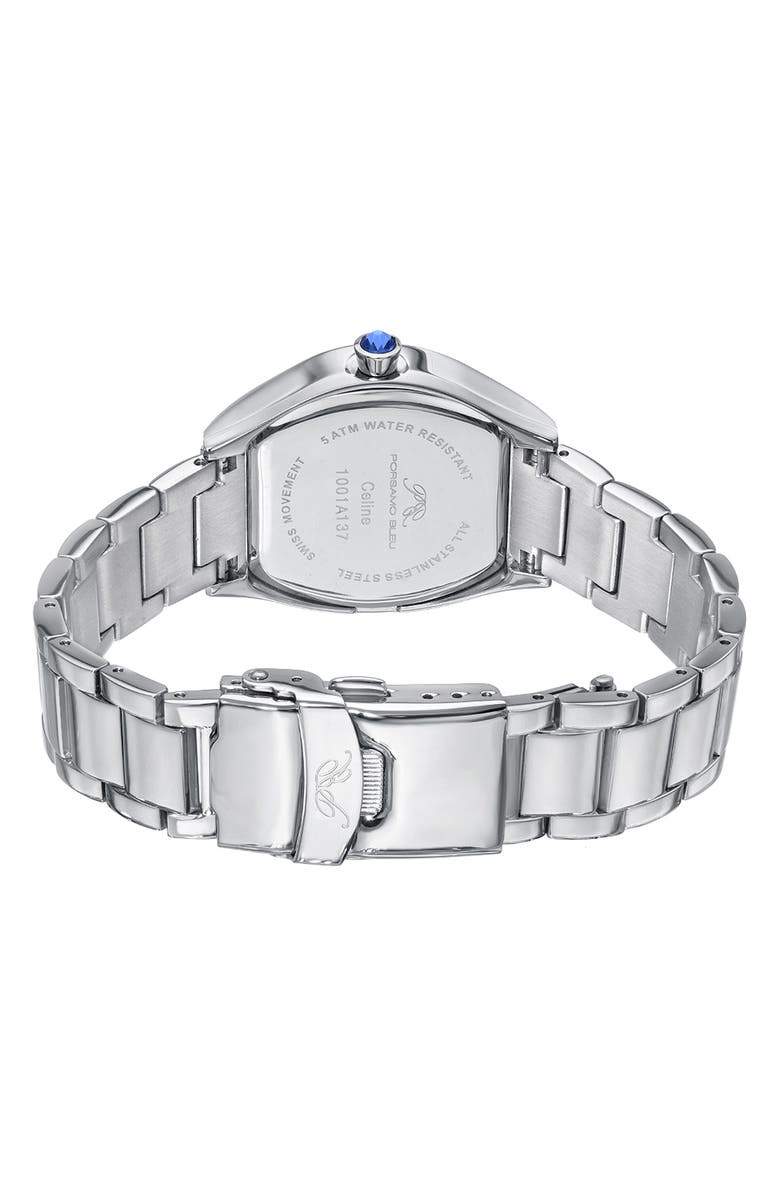 PORSAMO BLEU Women's Celine Bracelet Watch, 33.5mm x 40mm, Alternate, color, 