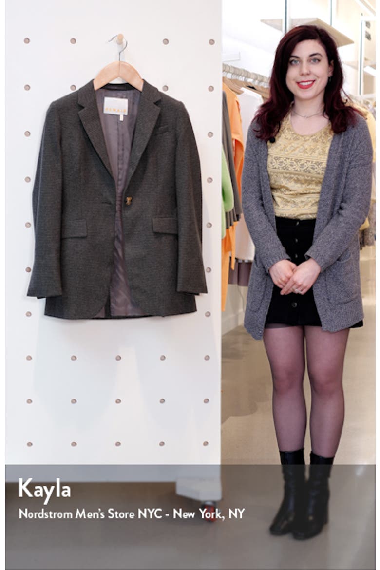 Tyron Wool Blend Blazer video