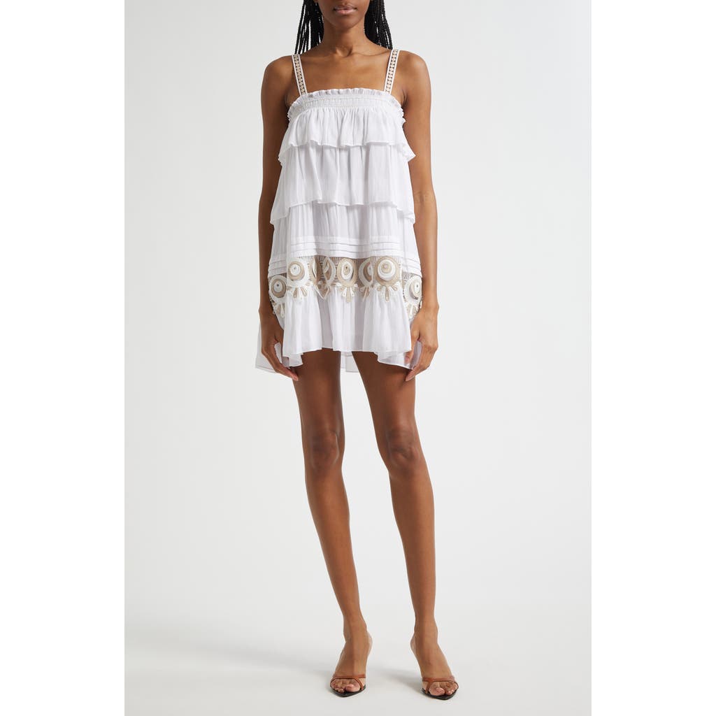 Ramy Brook Anahi Tiered Minidress