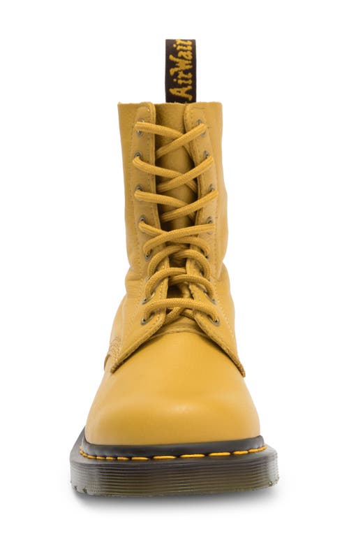Dr. Martens' Dr. Martens 1460 Pascal Lace-up Boot In Mustard