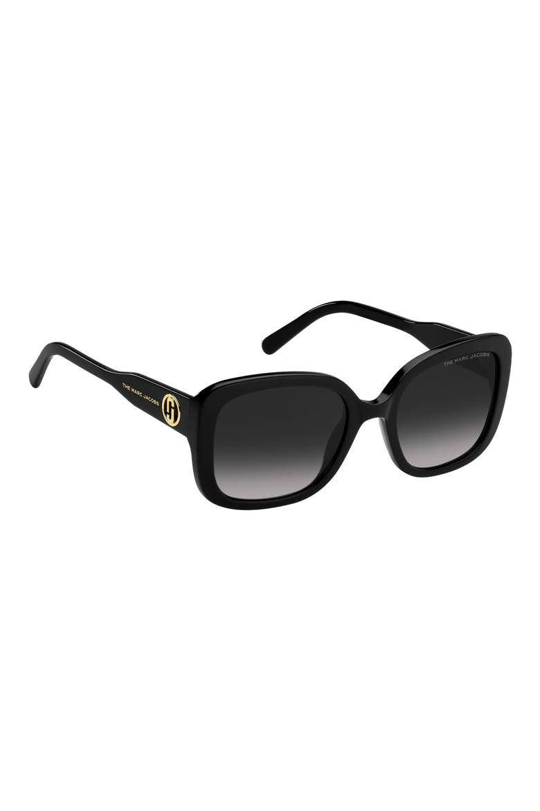 54mm Gradient Square Sunglasses, Alternate, color, 0807-9O