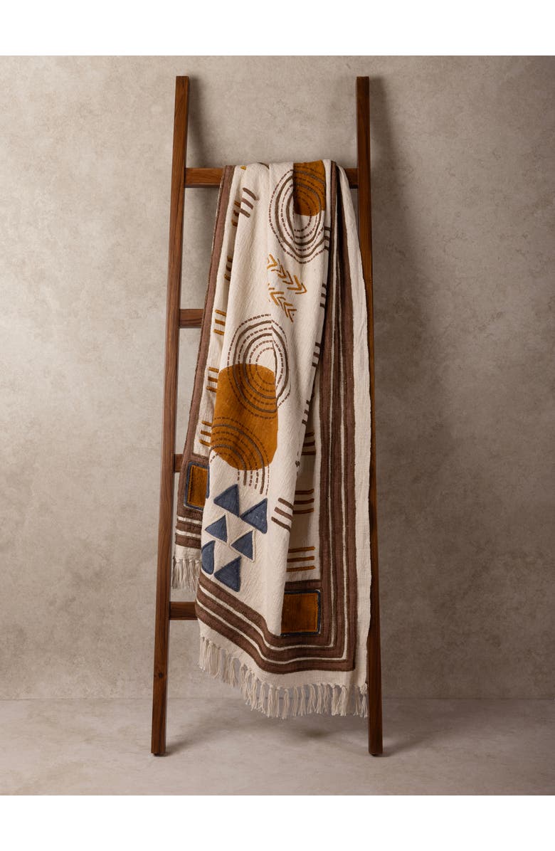 GAURI KOHLI Aarya Throw Blanket 50"x60", Alternate, color, Multicolored