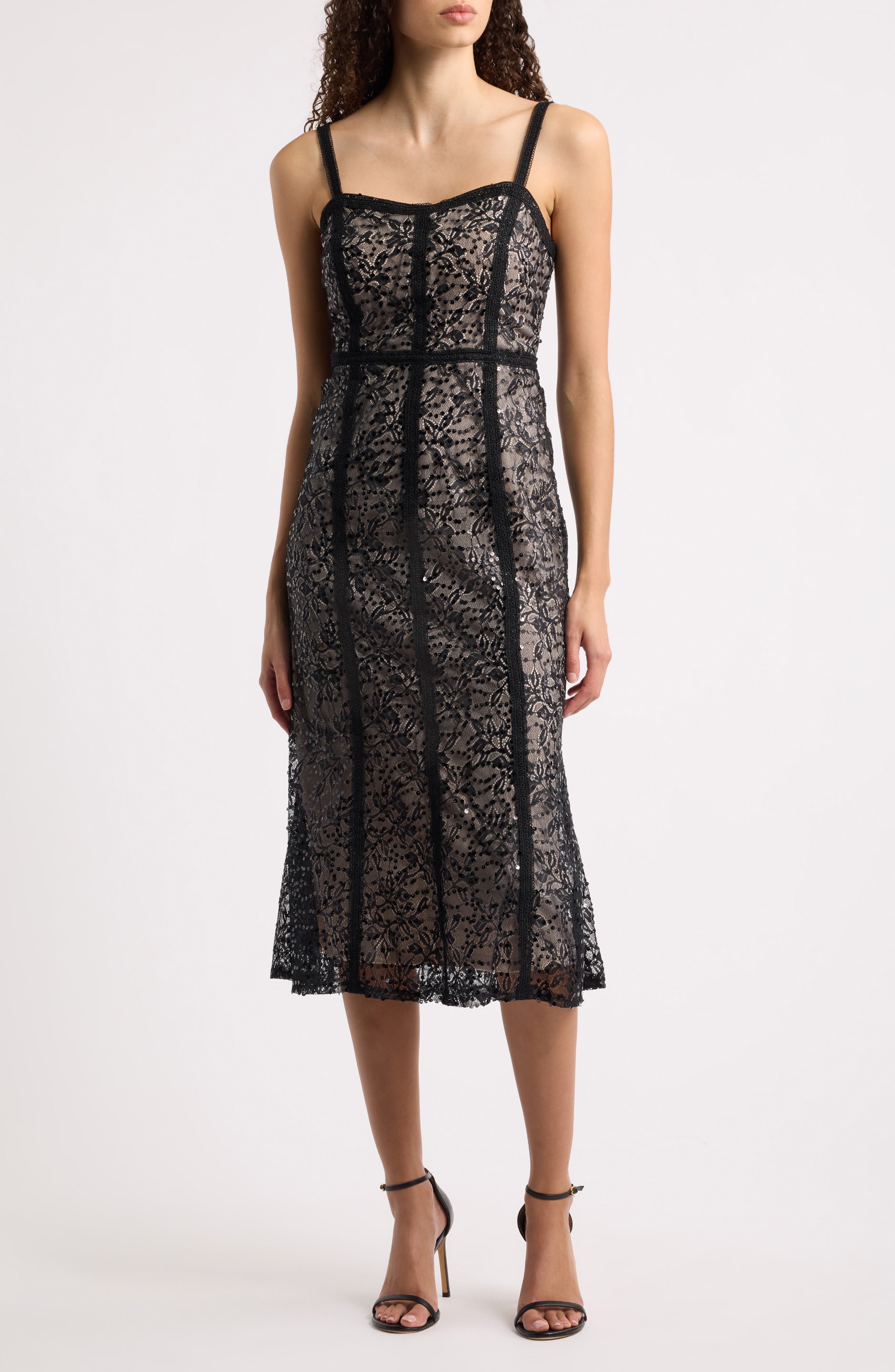 selected BLACK/ NUDE