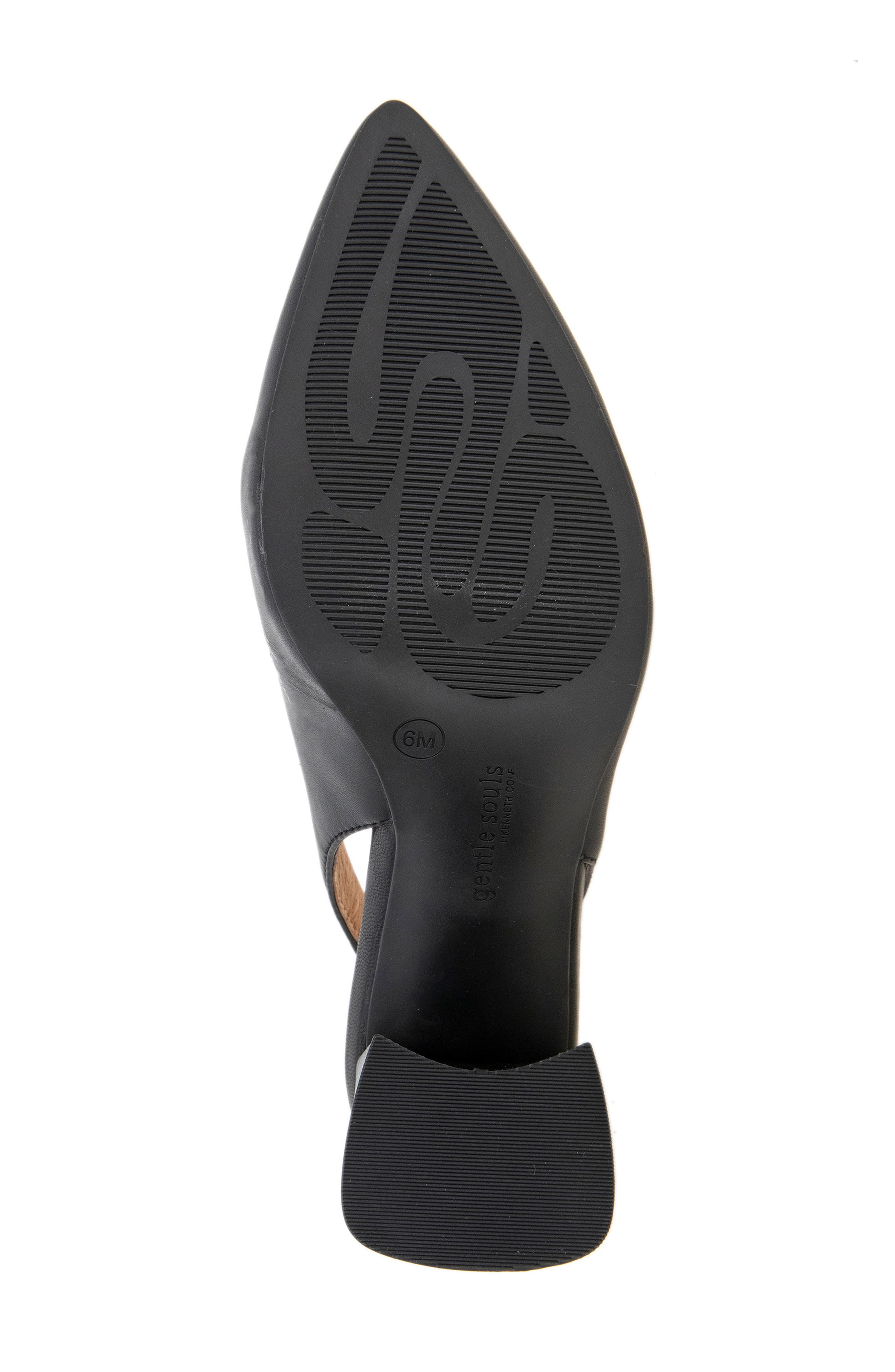 Gentle Souls Dionne Block Heel Slingback Pump, Alternate, color, Black