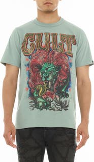 Cult of Individuality Cotton Graphic T-Shirt