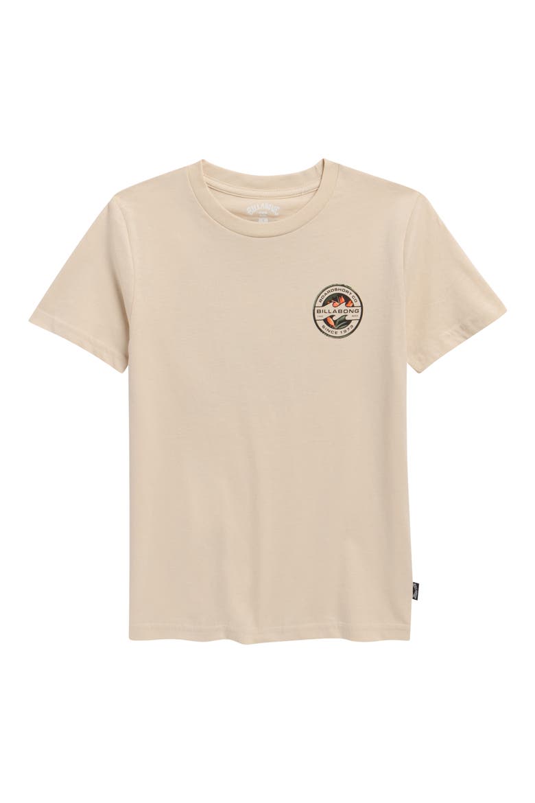 Hollow Graphic T-Shirt, Main, color, OATMEAL