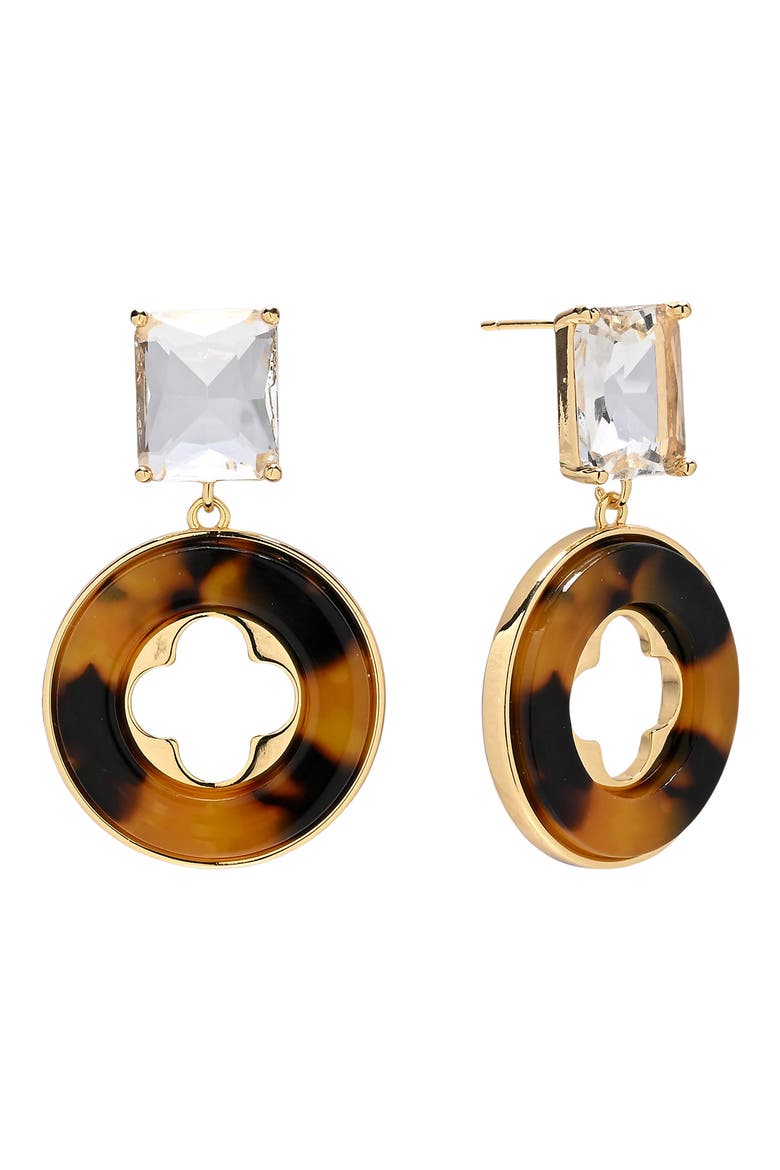 Lorenza Statement Earrings, Main, color, GOLD