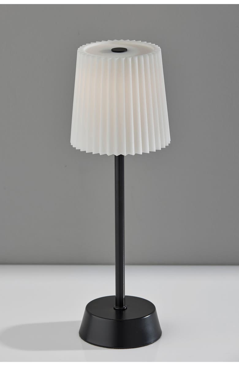 ADESSO LIGHTING Bobby Cordless LED Table Lamp, Alternate, color, Black
