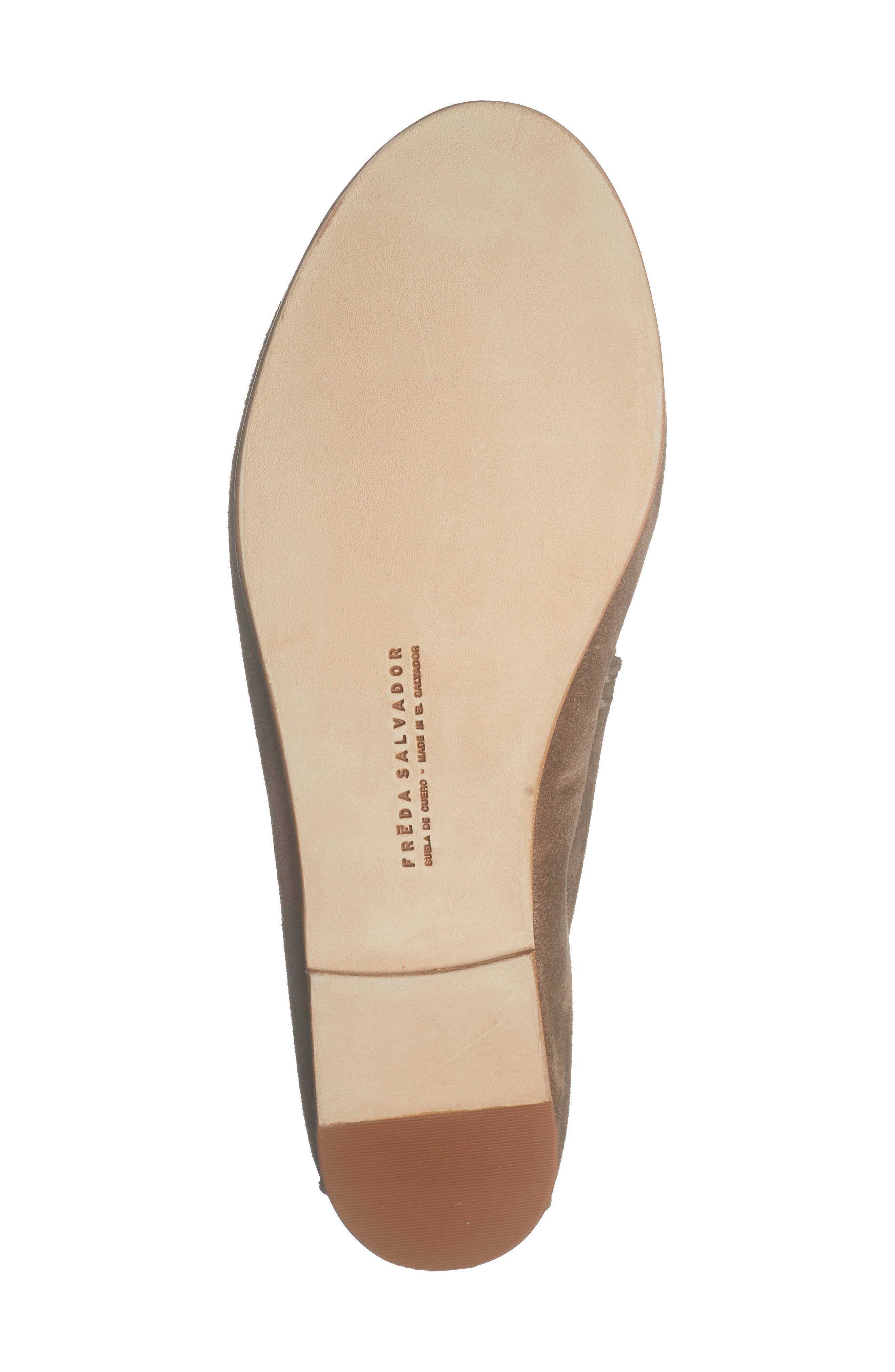 Freda Salvador Celeste Driving Loafer, Alternate, color, Sesame Suede