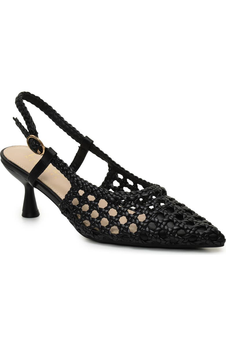 Nicole Miller Knotty Braided Slingback Pump, Main, color,