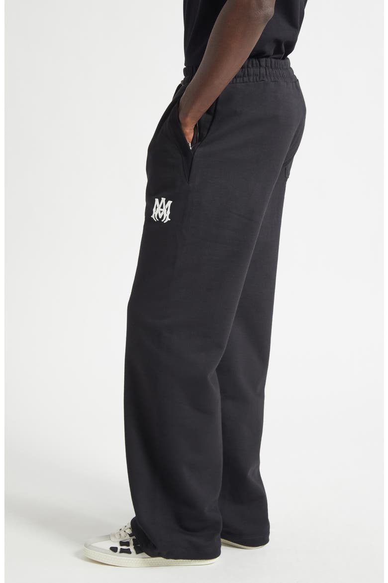 Core Logo Drawstring Pants, Alternate, color, BLACK