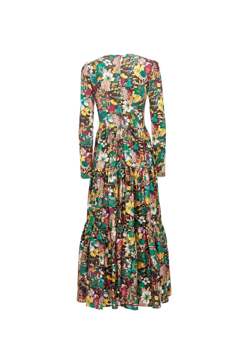 Big Dress, Alternate, color, Temples Multicolor