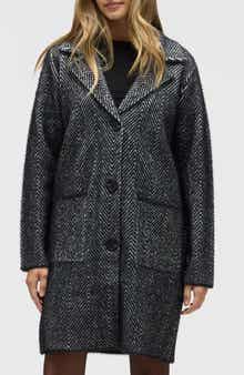 NVLT Chevron Print Eyelash Coat