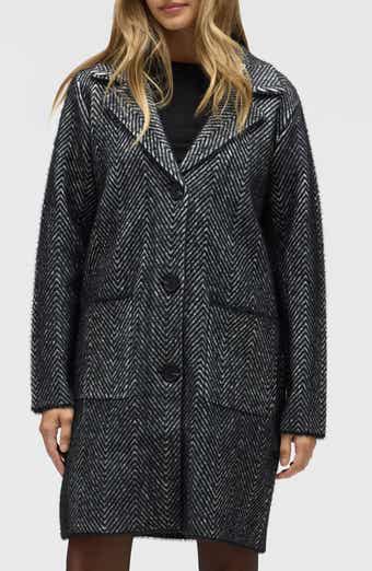NVLT Chevron Print Eyelash Coat