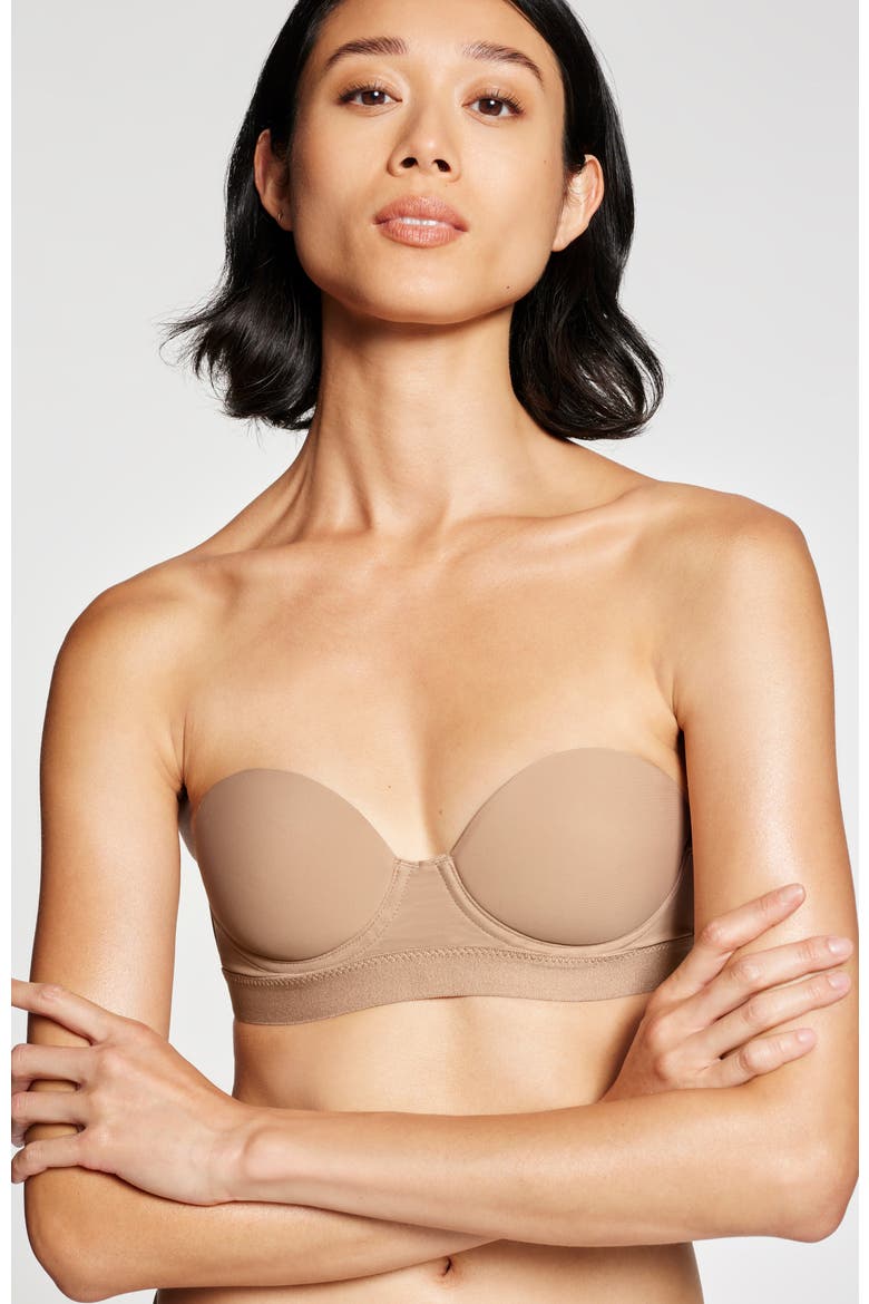 MVP Multiway Strapless Bra, Alternate, color, Fawn