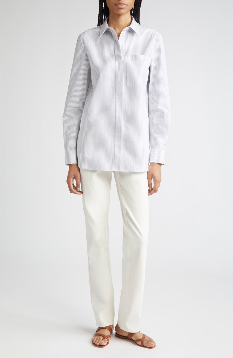 Lafayette 148 New York Ruxton Blouse, Alternate, color,