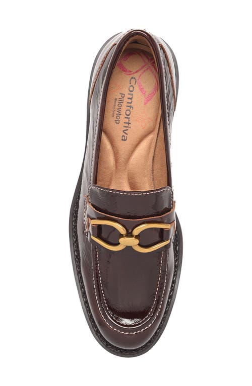 Comfortiva Ester Bit Loafer In Brown