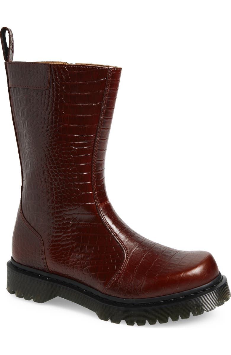 Dr. Martens Regena Refined Lug Sole Boot, Main, color, Mocha Brown