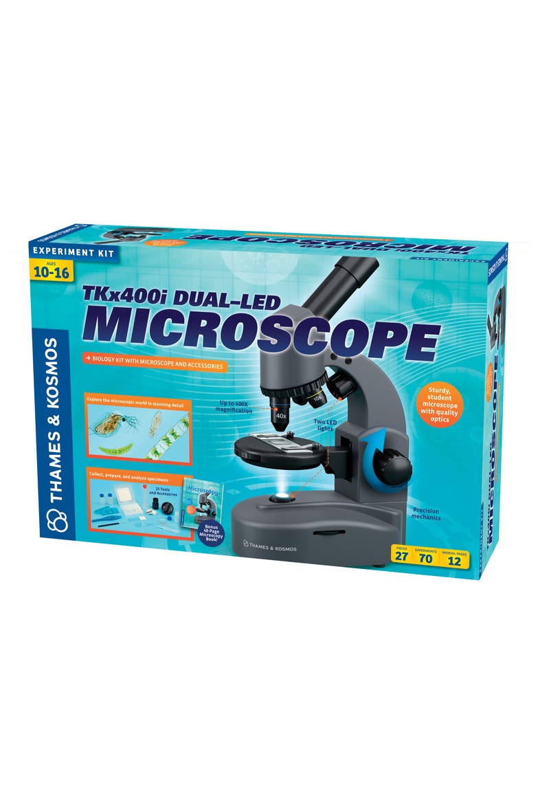 TKx400i Dual-LED Microscope, Main, color, GREY