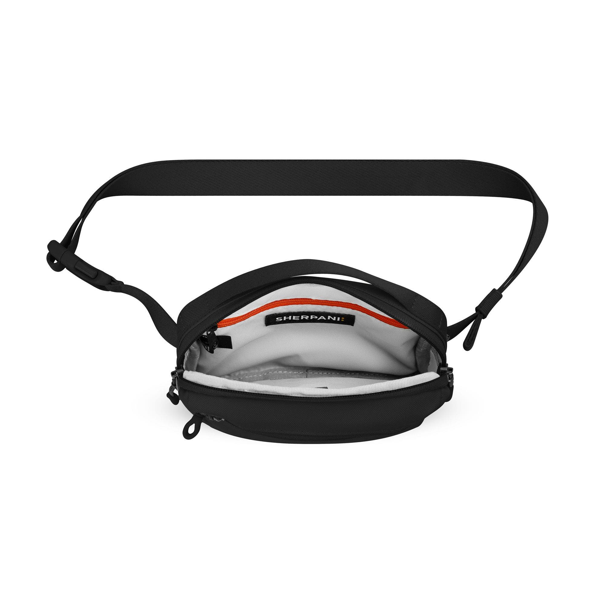 Sherpani Hyk Lightweight Belt Bag, Alternate, color, Raven