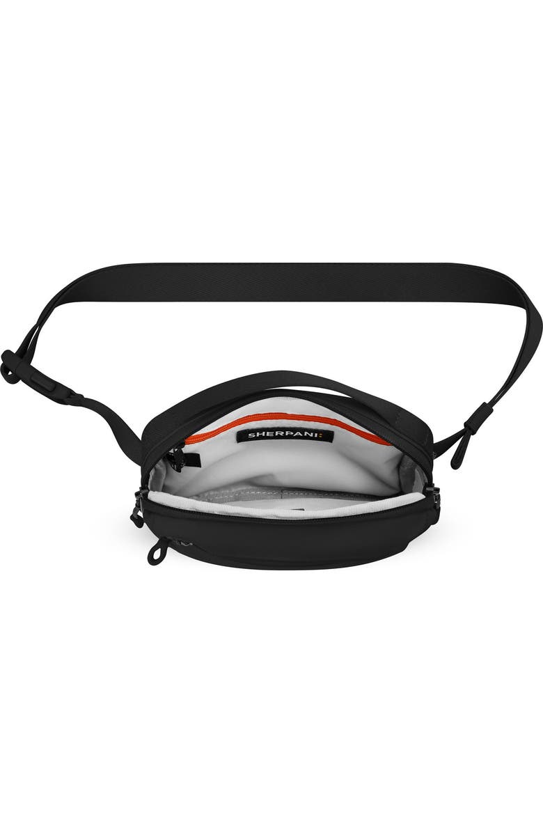 Sherpani Hyk Lightweight Belt Bag, Alternate, color, Raven