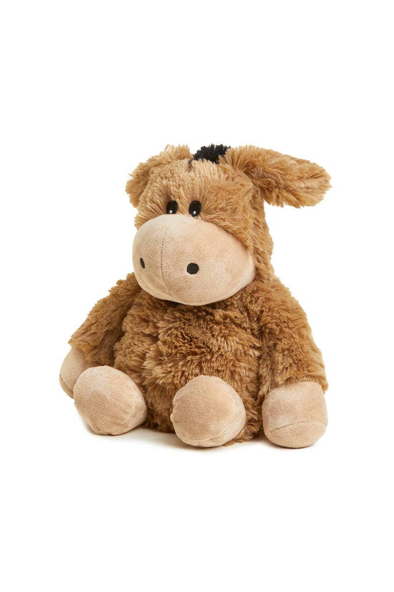 Donkey Plush Toy, Main, color, Medium Brown