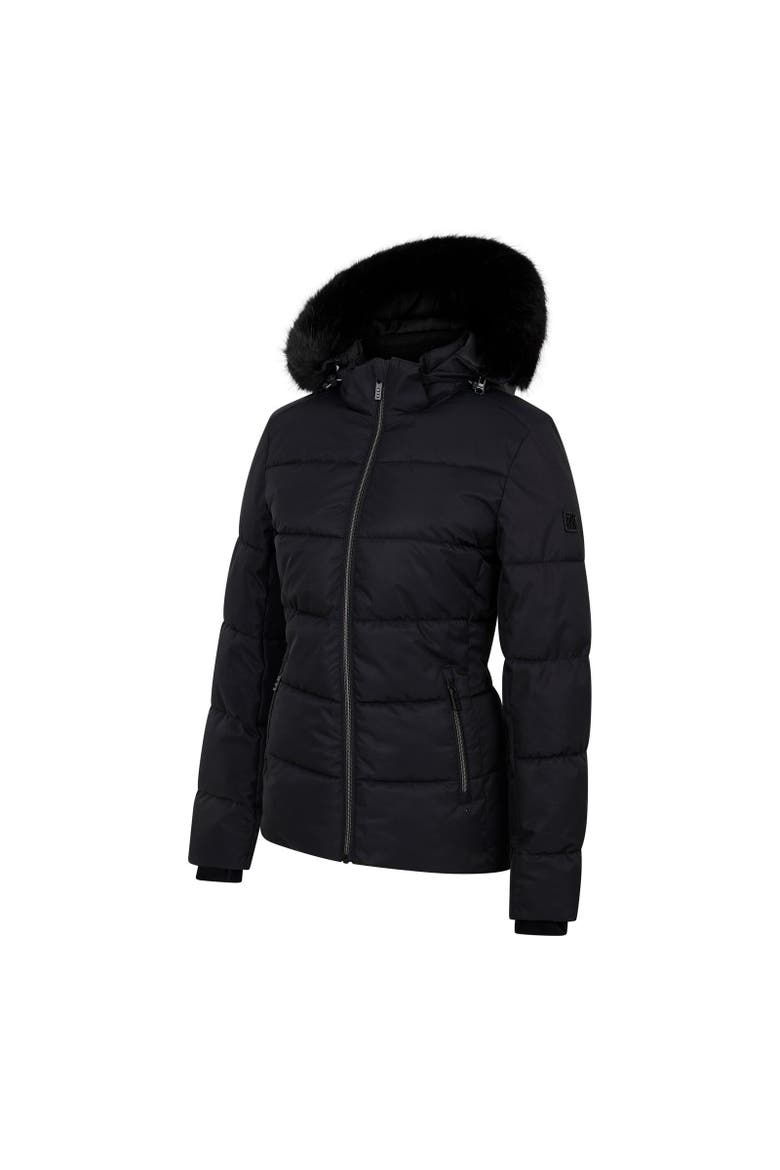Glamorize V Ski Jacket, Alternate, color, Black