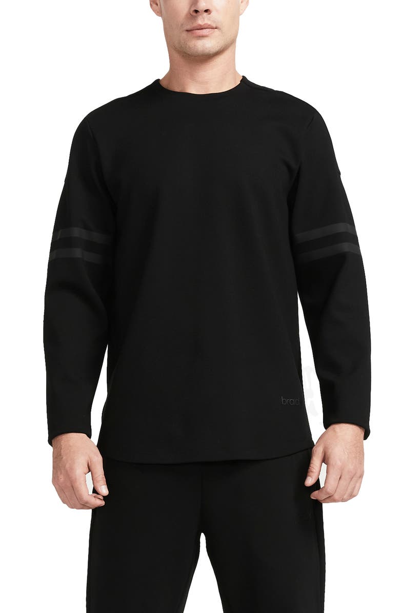BRADY Regenerate Ponte Long Sleeve Football Tee, Main, color, 